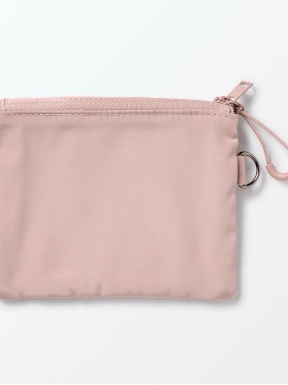 π Muji Polyester Two Zipper Case_Small_Pink_NWT π - Picture 2 of 6